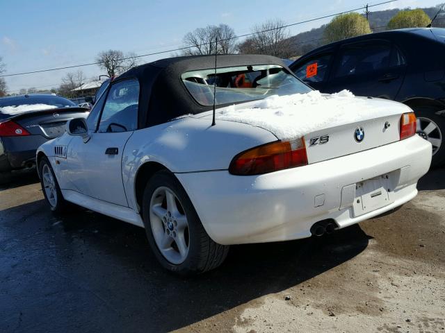 4USCJ333XWLC15228 - 1998 BMW Z3 2.8 WHITE photo 3