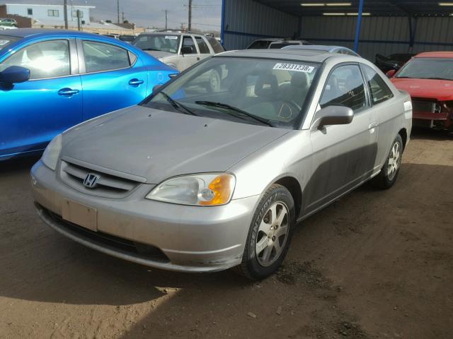 1HGEM22993L066035 - 2003 HONDA CIVIC EX ოქროსფერი ფოტო 2