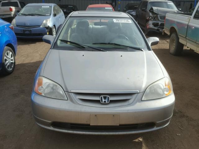 1HGEM22993L066035 - 2003 HONDA CIVIC EX GOLD photo 9