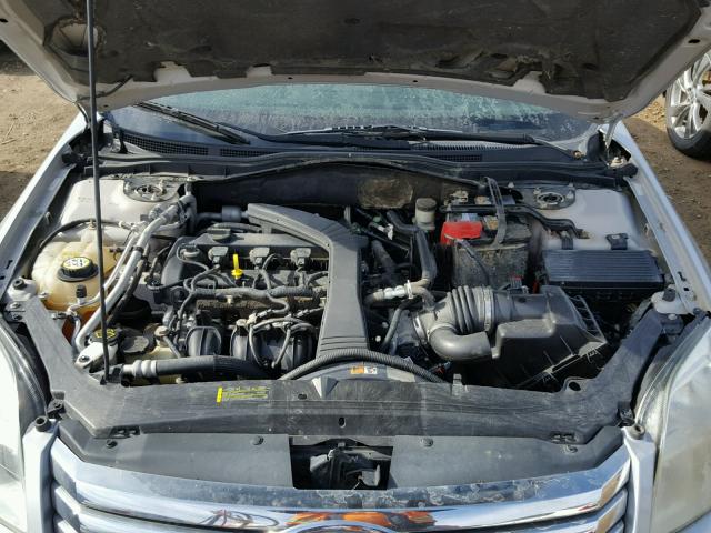 3FAFP08Z26R217055 - 2006 FORD FUSION SEL SILVER photo 7