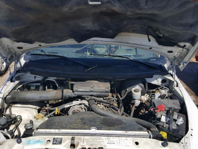 1B7HF13Z51J502533 - 2001 DODGE RAM 1500 WHITE photo 7