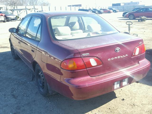 1NXBR18E5WZ135637 - 1998 TOYOTA COROLLA VE PURPLE photo 3