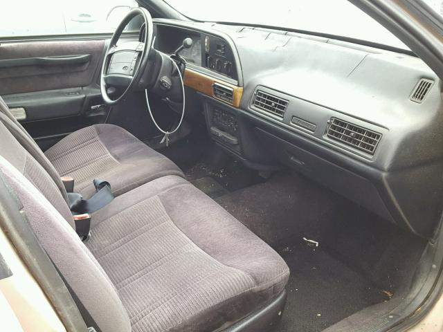 1FACP52U3MG169289 - 1991 FORD TAURUS GL BEIGE photo 5