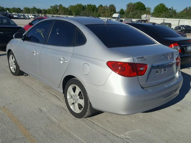 KMHDU4AD3AU935341 - 2010 HYUNDAI ELANTRA BL SILVER photo 3