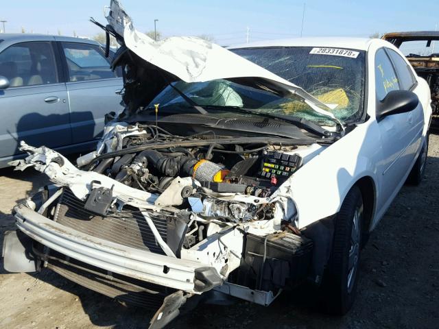 1B3EL46X45N556963 - 2005 DODGE STRATUS SX WHITE photo 2