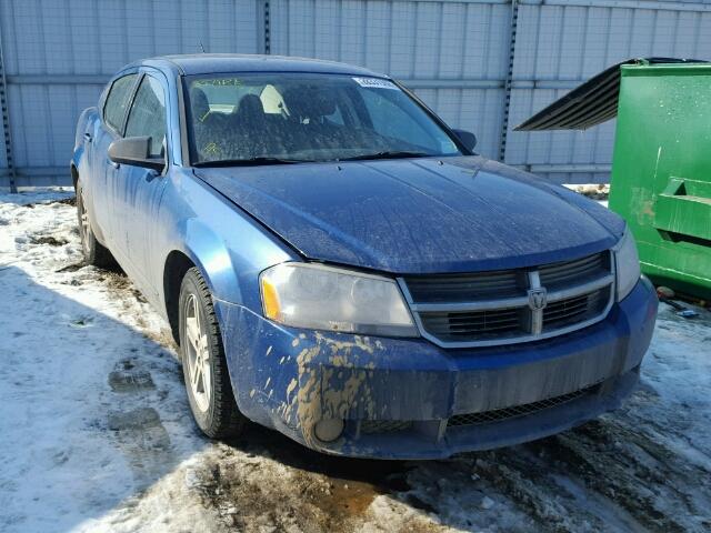 1B3CC5FB5AN132090 - 2010 DODGE AVENGER R/ BLUE photo 1