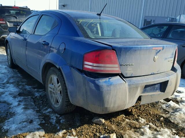 1B3CC5FB5AN132090 - 2010 DODGE AVENGER R/ BLUE photo 3