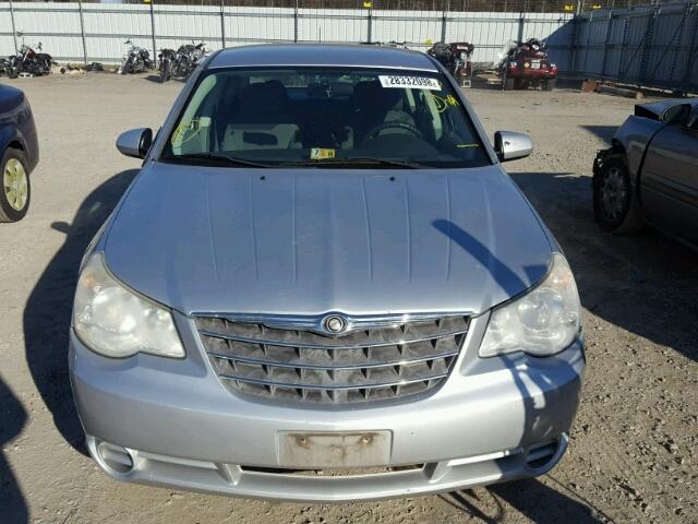 1C3LC46RX7N534707 - 2007 CHRYSLER SEBRING SILVER photo 9