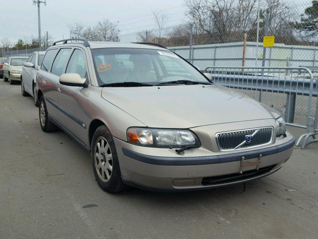 YV1SW61R921262615 - 2002 VOLVO V70 BEIGE photo 1