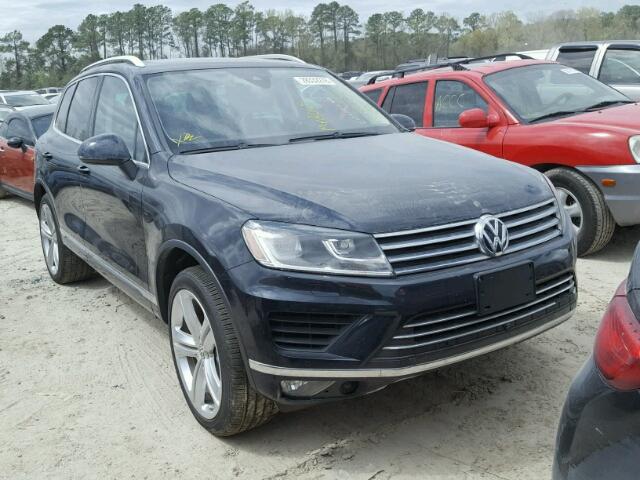 WVGGF7BP7HD002196 - 2017 VOLKSWAGEN TOUAREG EX BLACK photo 1