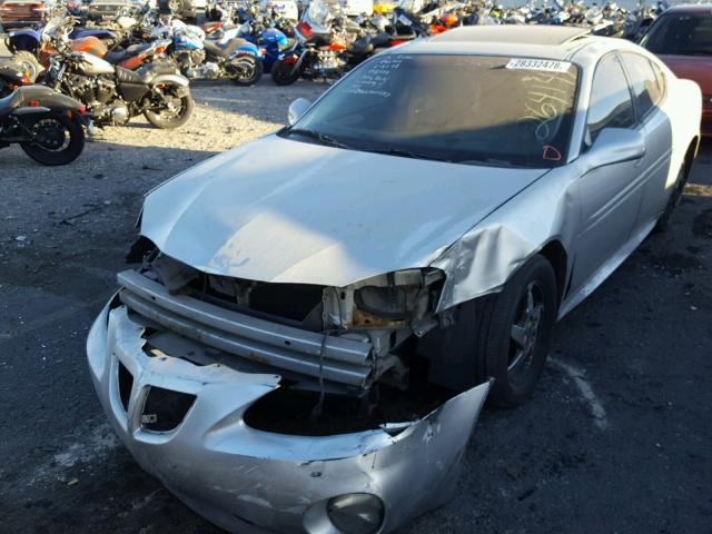 2G2WS522341209196 - 2004 PONTIAC GRAND PRIX Gümüş foto 2