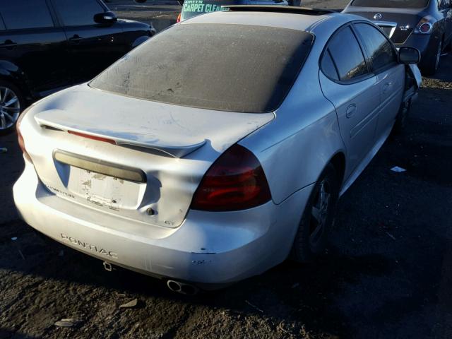 2G2WS522341209196 - 2004 PONTIAC GRAND PRIX Gümüş foto 4