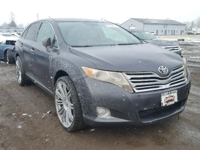 4T3ZE11A39U003893 - 2009 TOYOTA VENZA BASE BLUE photo 1