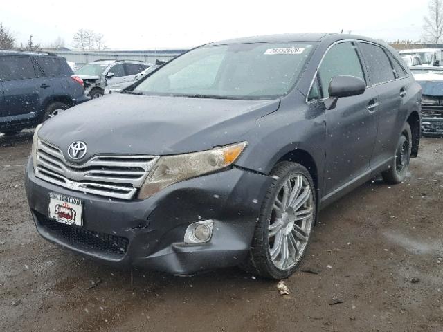 4T3ZE11A39U003893 - 2009 TOYOTA VENZA BASE BLUE photo 2