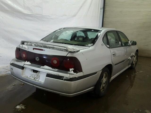 2G1WH55K519114778 - 2001 CHEVROLET IMPALA LS SILVER photo 4