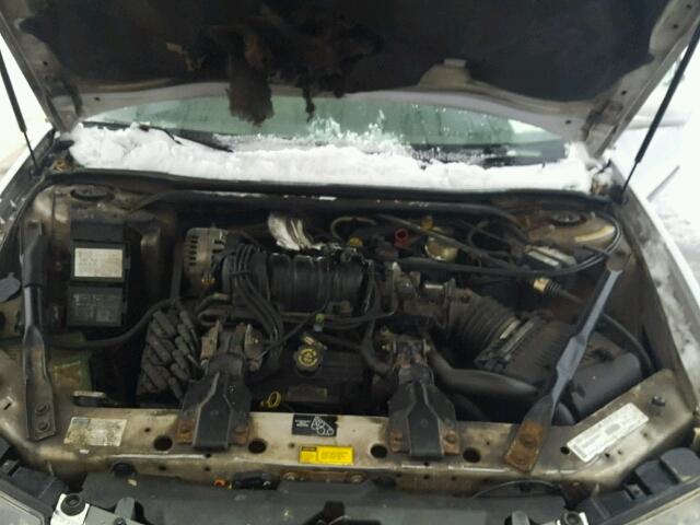 2G1WH55K519114778 - 2001 CHEVROLET IMPALA LS SILVER photo 7