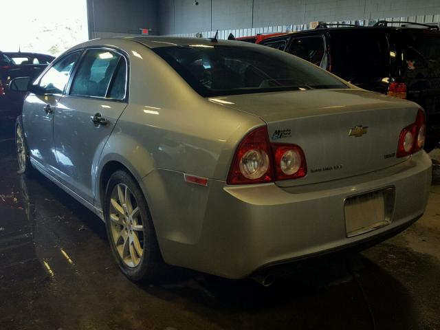 1G1ZE5EU5BF359175 - 2011 CHEVROLET MALIBU LTZ 银色 照片 3