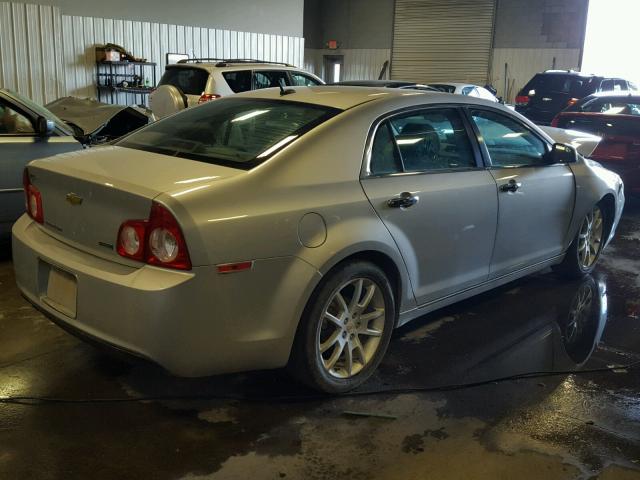 1G1ZE5EU5BF359175 - 2011 CHEVROLET MALIBU LTZ 银色 照片 4