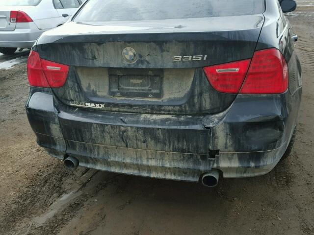 WBAPL5C55BA920694 - 2011 BMW 335 XI BLACK photo 9