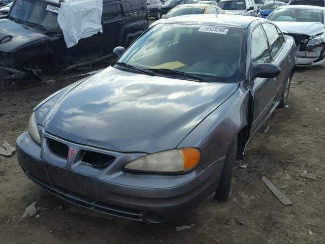 1G2NE52F74M674462 - 2004 PONTIAC GRAND AM S Մոխրագույն լուսանկար 2