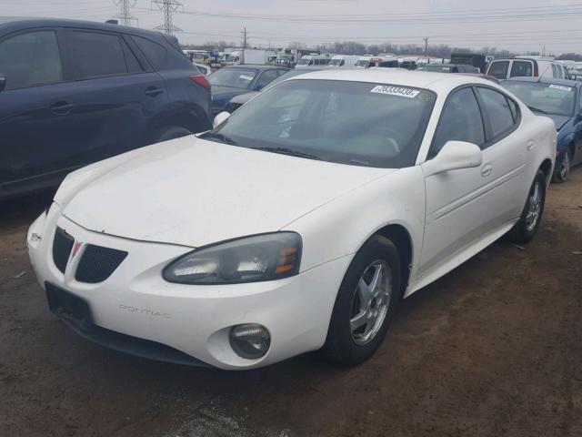 2G2WP542541180427 - 2004 PONTIAC GRAND PRIX WHITE photo 2