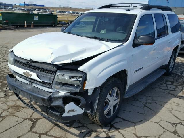 1GNES16S546141297 - 2004 CHEVROLET TRAILBLAZE WHITE photo 2