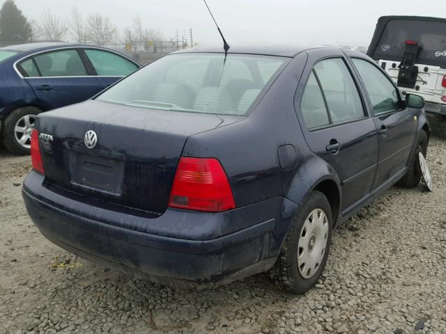 3VWSA29M7XM059672 - 1999 VOLKSWAGEN JETTA GLS BLUE photo 4