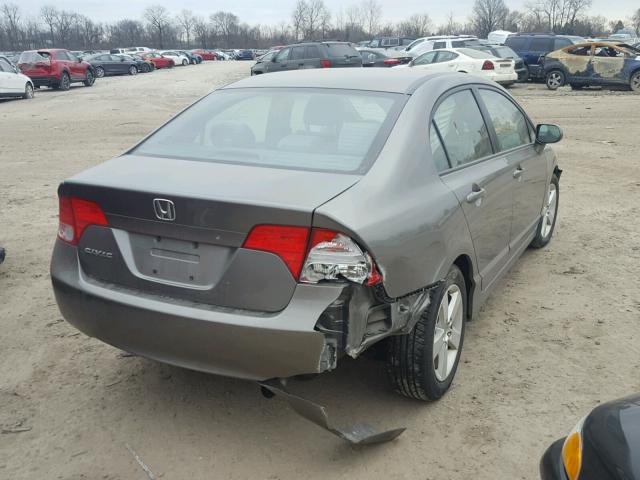 1HGFA16847L078060 - 2007 HONDA CIVIC EX BEIGE photo 4