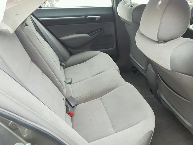 1HGFA16847L078060 - 2007 HONDA CIVIC EX 米色 照片 6