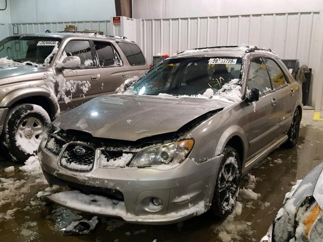 JF1GG68646H815405 - 2006 SUBARU IMPREZA OU GRAY photo 2