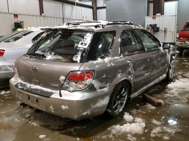 JF1GG68646H815405 - 2006 SUBARU IMPREZA OU GRAY photo 4