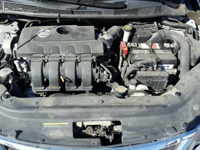 3N1AB7AP8DL561903 - 2013 NISSAN SENTRA S SILVER photo 7