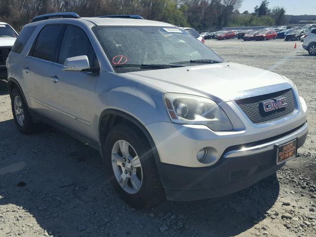 1GKEV23708J279486 - 2008 GMC ACADIA SLT SILVER photo 1