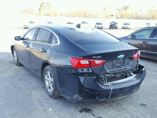 1G1ZB5STXGF215455 - 2016 CHEVROLET MALIBU LS 黑色 照片 3