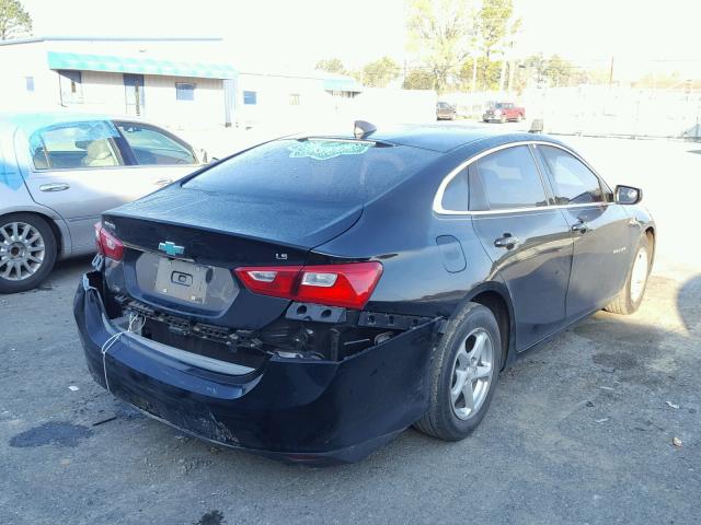 1G1ZB5STXGF215455 - 2016 CHEVROLET MALIBU LS 黑色 照片 4