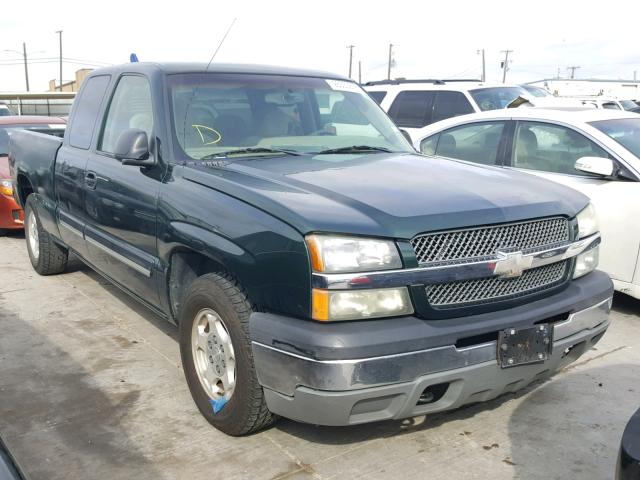 2GCEC19V531237822 - 2003 CHEVROLET SILVERADO GREEN photo 1