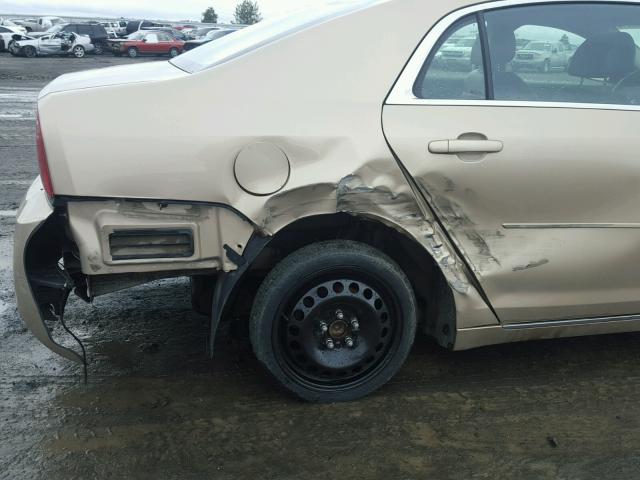 1G1ZJ57B18F241866 - 2008 CHEVROLET MALIBU 2LT GOLD photo 9