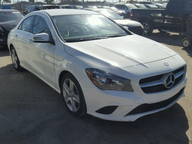 WDDSJ4EB6GN309126 - 2016 MERCEDES-BENZ CLA 250 WHITE photo 1