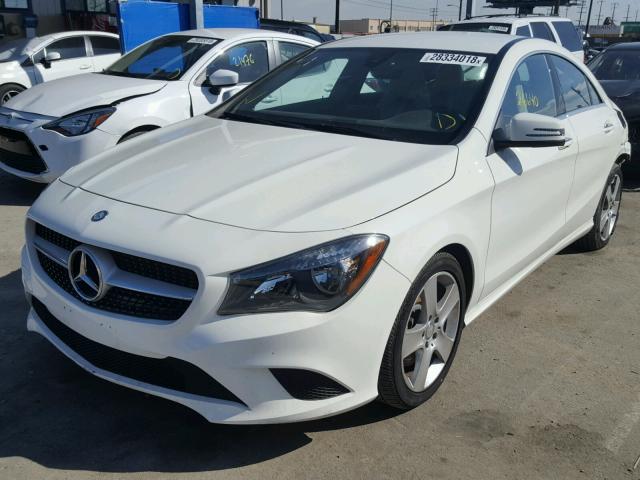 WDDSJ4EB6GN309126 - 2016 MERCEDES-BENZ CLA 250 WHITE photo 2