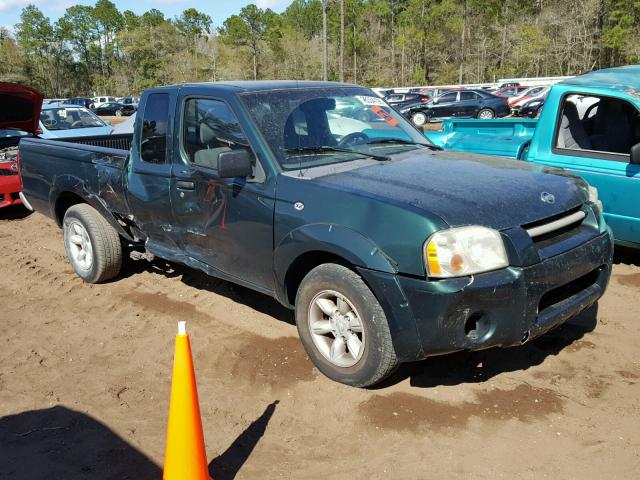 1N6DD26S11C328096 - 2001 NISSAN FRONTIER K GREEN photo 1