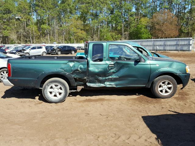 1N6DD26S11C328096 - 2001 NISSAN FRONTIER K GREEN photo 9