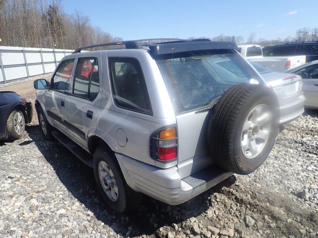 4S2CM58W2X4305272 - 1999 ISUZU RODEO S SILVER photo 3