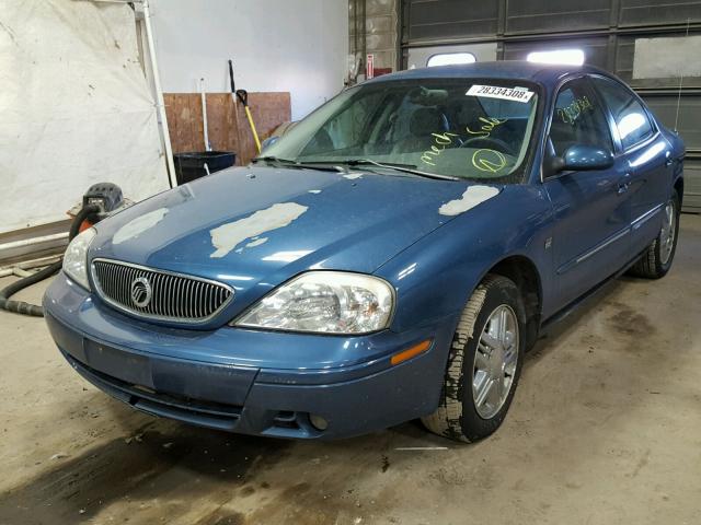 1MEFM55S54A613140 - 2004 MERCURY SABLE LS P BLUE photo 2