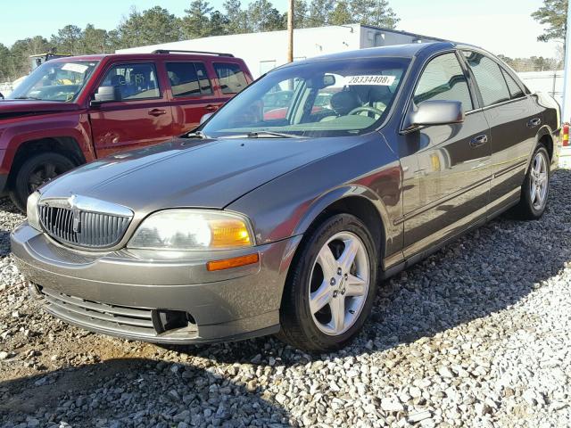 1LNHM87A92Y705061 - 2002 LINCOLN LS GRAY photo 2