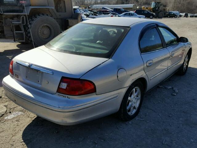 1MEFM55S21G627750 - 2001 MERCURY SABLE LS P SILVER photo 4