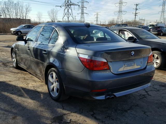 WBANF735X6CG69131 - 2006 BMW 530 XI GRAY photo 3