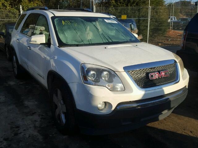 1GKER33757J130306 - 2007 GMC ACADIA SLT თეთრი ფოტო 1