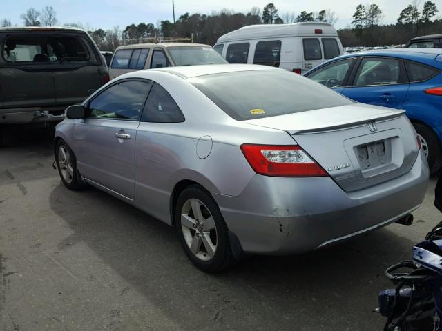 2HGFG12808H522926 - 2008 HONDA CIVIC EX Gümüş foto 3