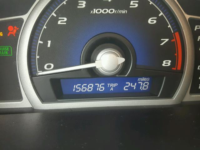 2HGFG12808H522926 - 2008 HONDA CIVIC EX Gümüş foto 8