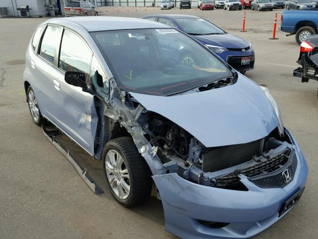 JHMGE87469C002692 - 2009 HONDA FIT SPORT PURPLE photo 1